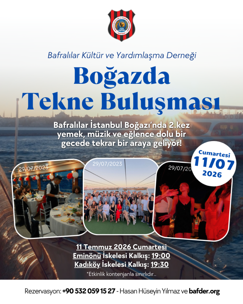 Boğazda Tekne Buluşması 2026